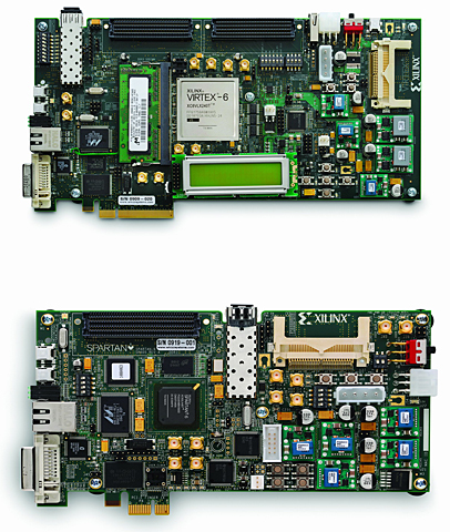 赛灵思 Virtex-6 FPGA ML605和Spartan-6 FPGA SP605开发板