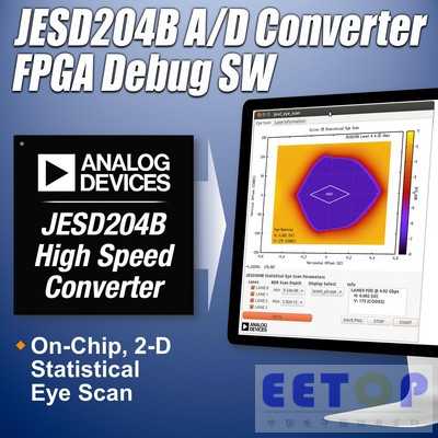 JESD204B FPGA调试软件加快高速设计速度