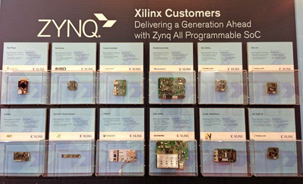 “Zynq产品墙”产品展示的图片