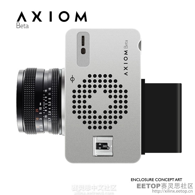 Axiom Beta open-source 4K Cinema Camera Housing Concept